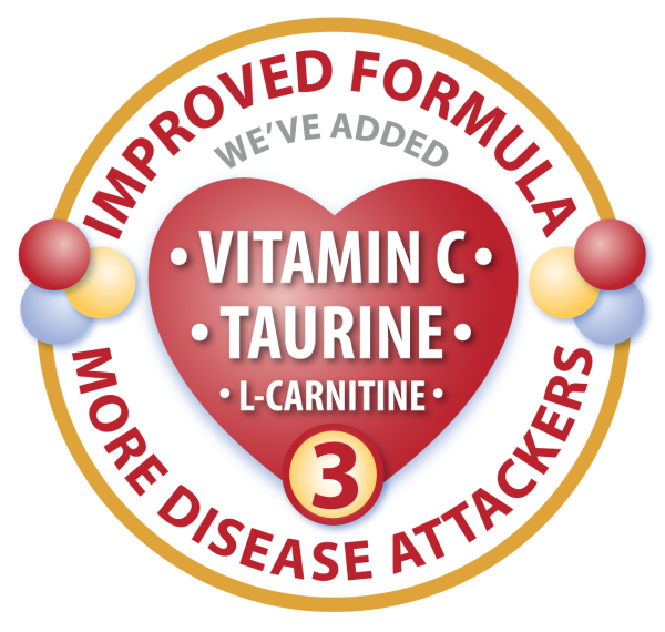Heart Wellness with Vitamin C, Taurine, L-Carnitine. Disease Attackers.