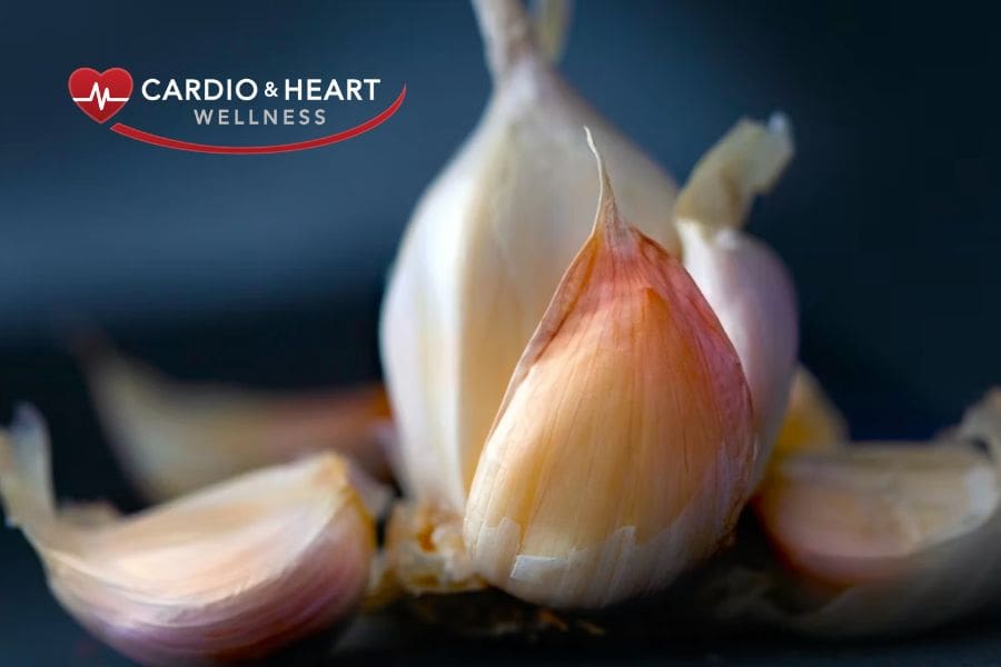 Fresh garlic bulbs, Cardio & Heart branding