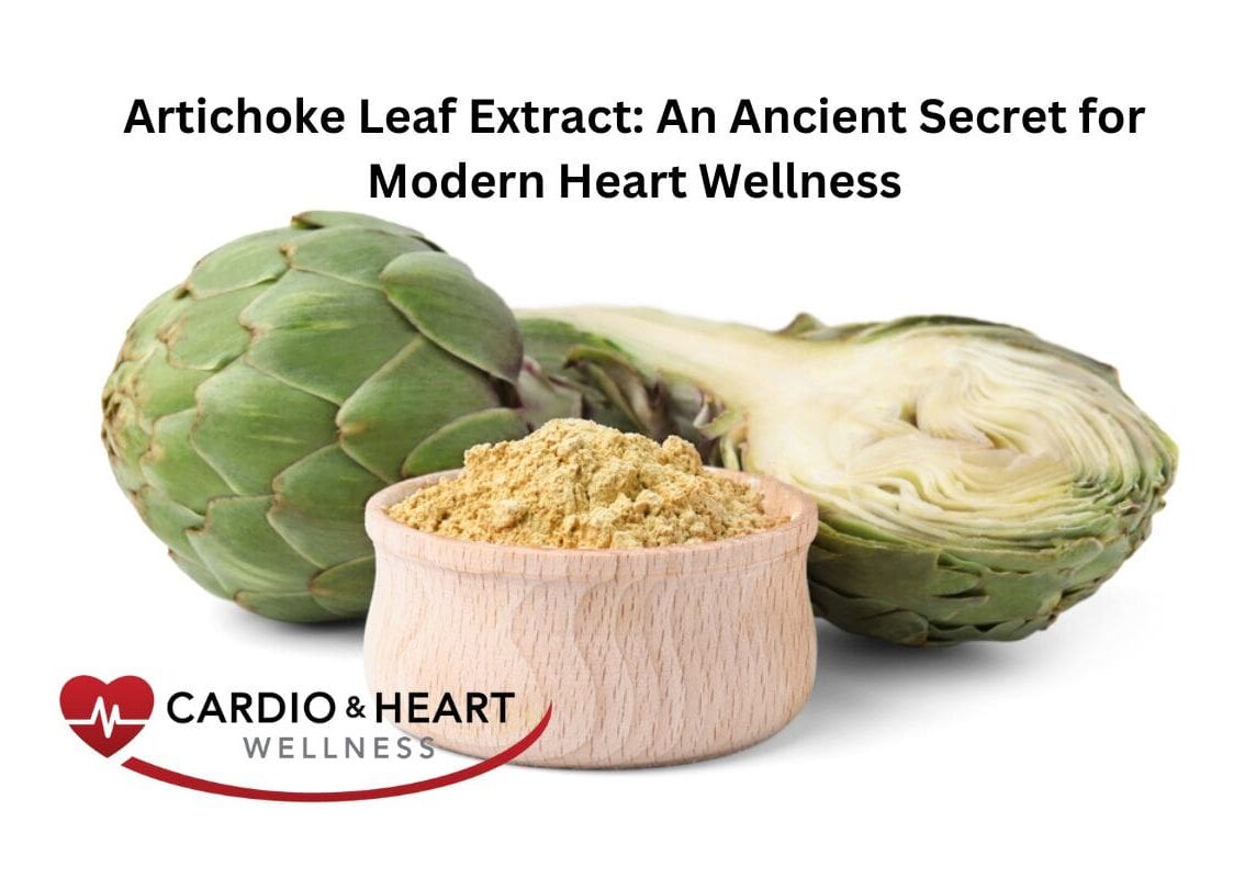 Cardio wellness artichoke product display