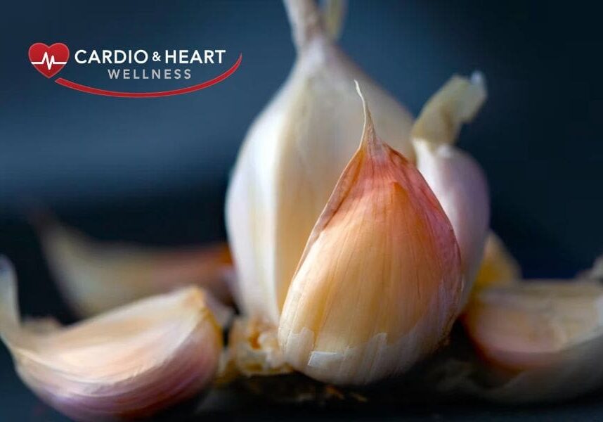 Fresh garlic bulbs, Cardio & Heart branding